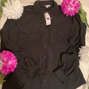 🌹TopShop Black Blouse🌹
